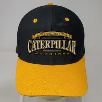 Tonkin Caterpillar Snapback Black Yellow Hat One Size Green Underbrim Machines