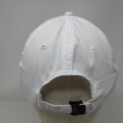 Real Living Productions Slideback Hat White One Size Adjustable Embroidered