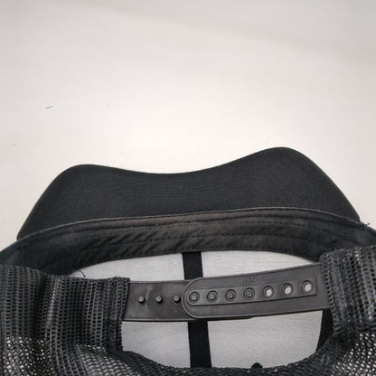 The Classics Yupoong Snapback Mesh Back Trucker Hat Black OSFA Adjustable