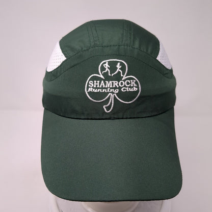 Shamrock Running Club Strapback 5 Panel Cap Green PS Adjustable Race Truckers