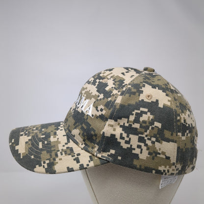 Alabama Strapback Hat Digital Camo One Size Adjustable Embroidered