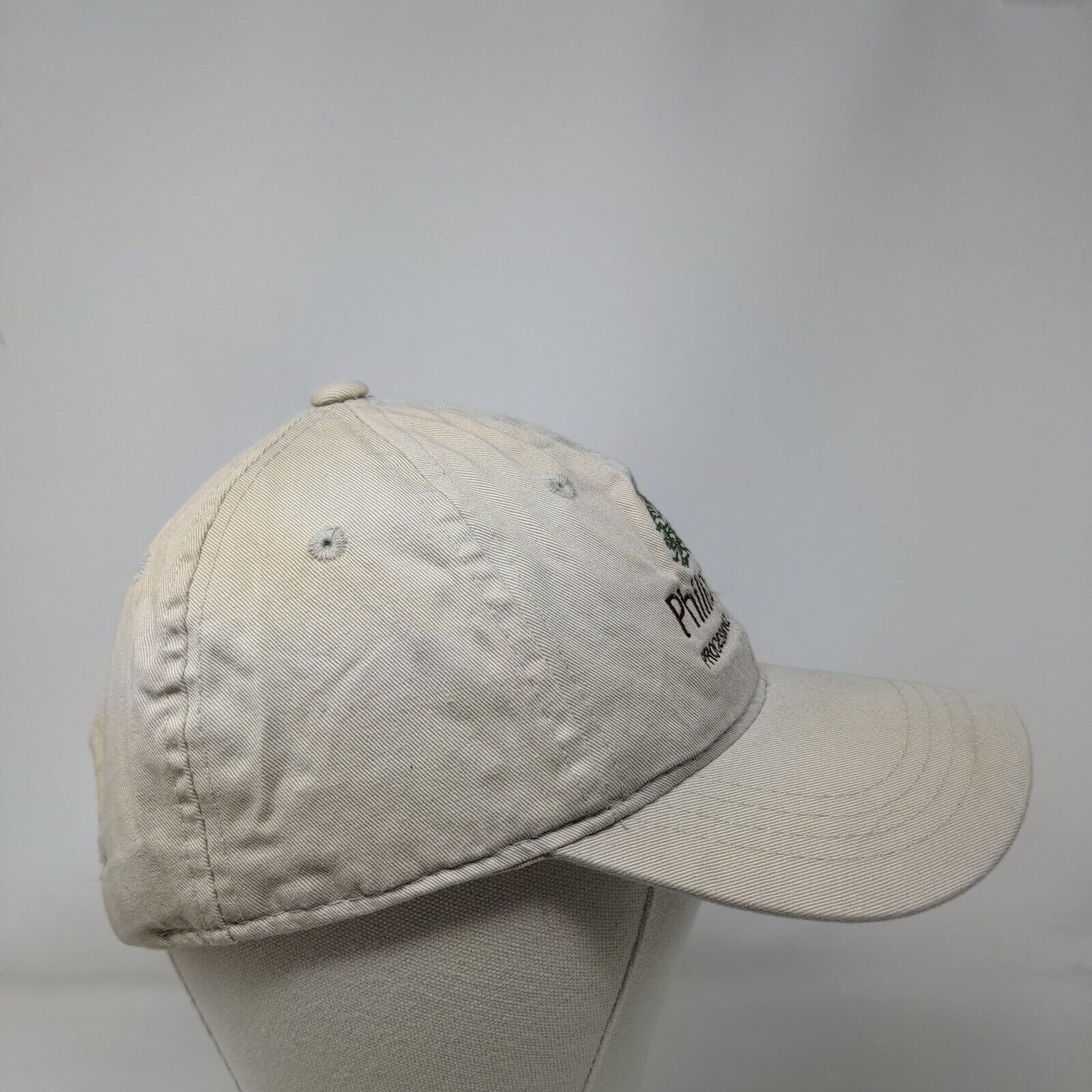Phillips Bark Processing Company Inc Slideback Hat Tan OSFM Outdoor Cap