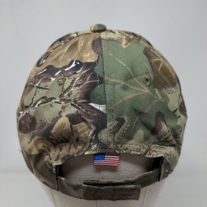 Control Worx Strapback Hat Camo One Size Embroidered Tournament Apparel Koza's