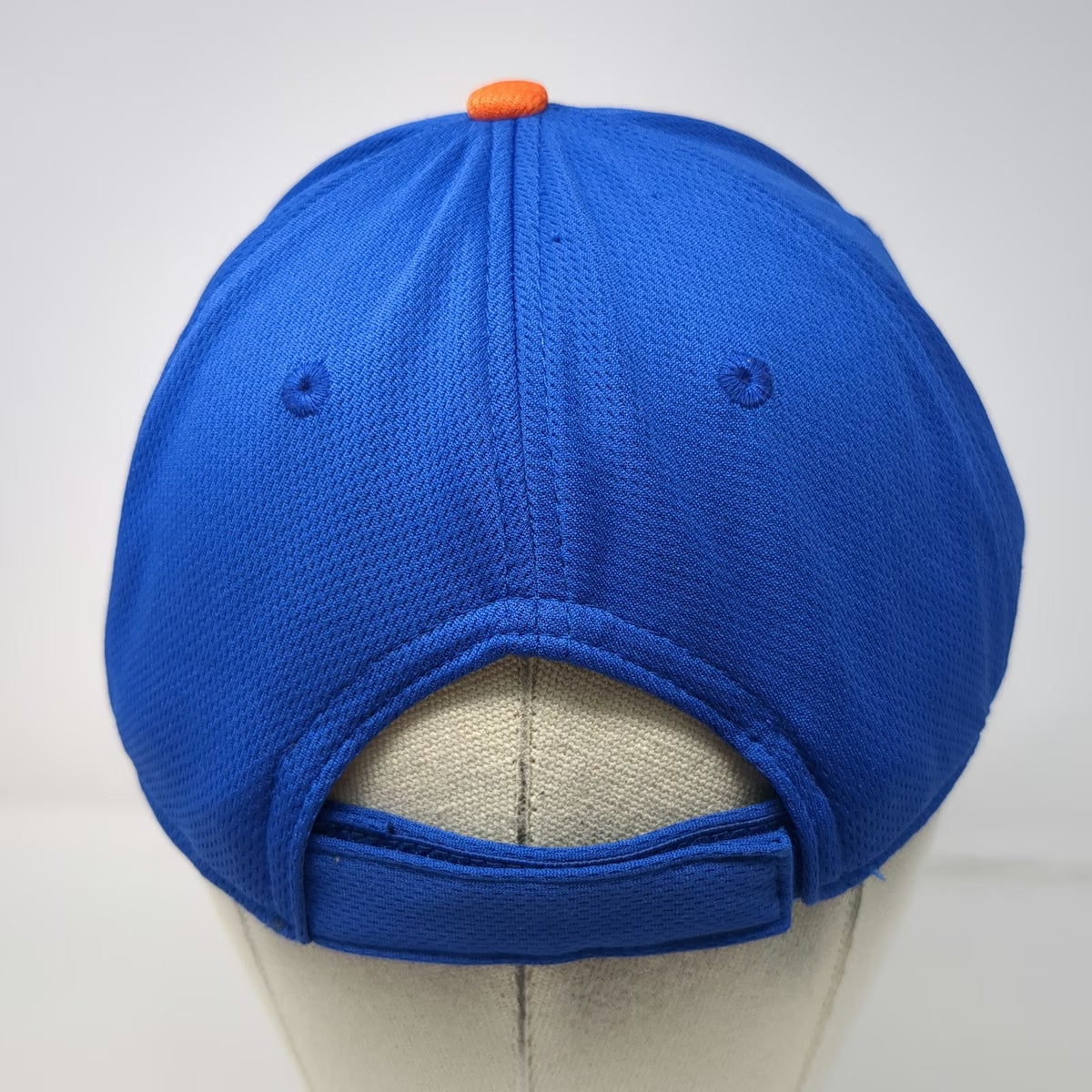 New York Mets MLB OC Sports Baseball Cap Blue One Size Mesh Strapback Hat Curved