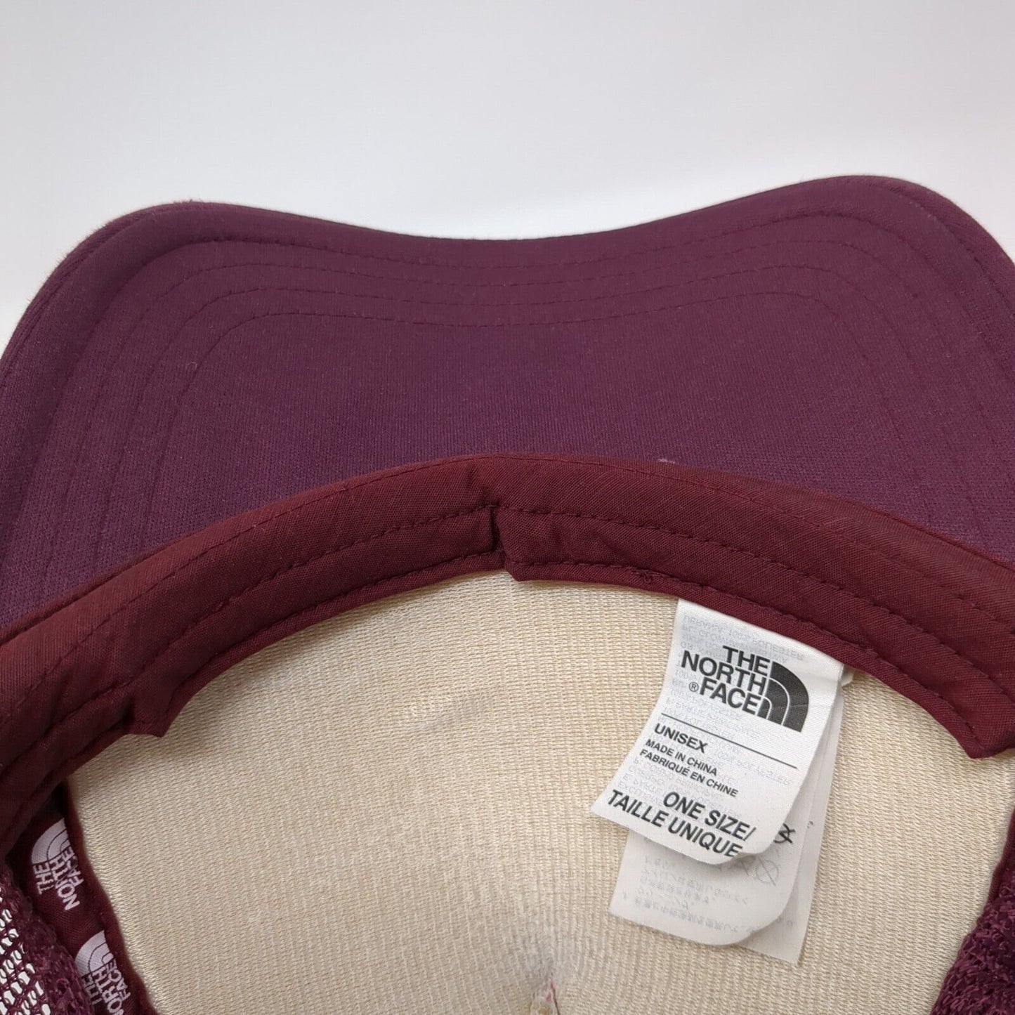 Never Stop Exploring Snapback Trucker Hat Multicolor OS Mesh Back The North Face