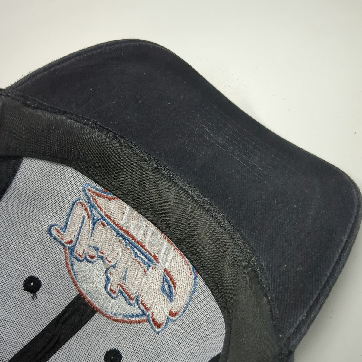 Black Baseball Cap One Size Authentic 1960 Original Embroidered Strapback Hat
