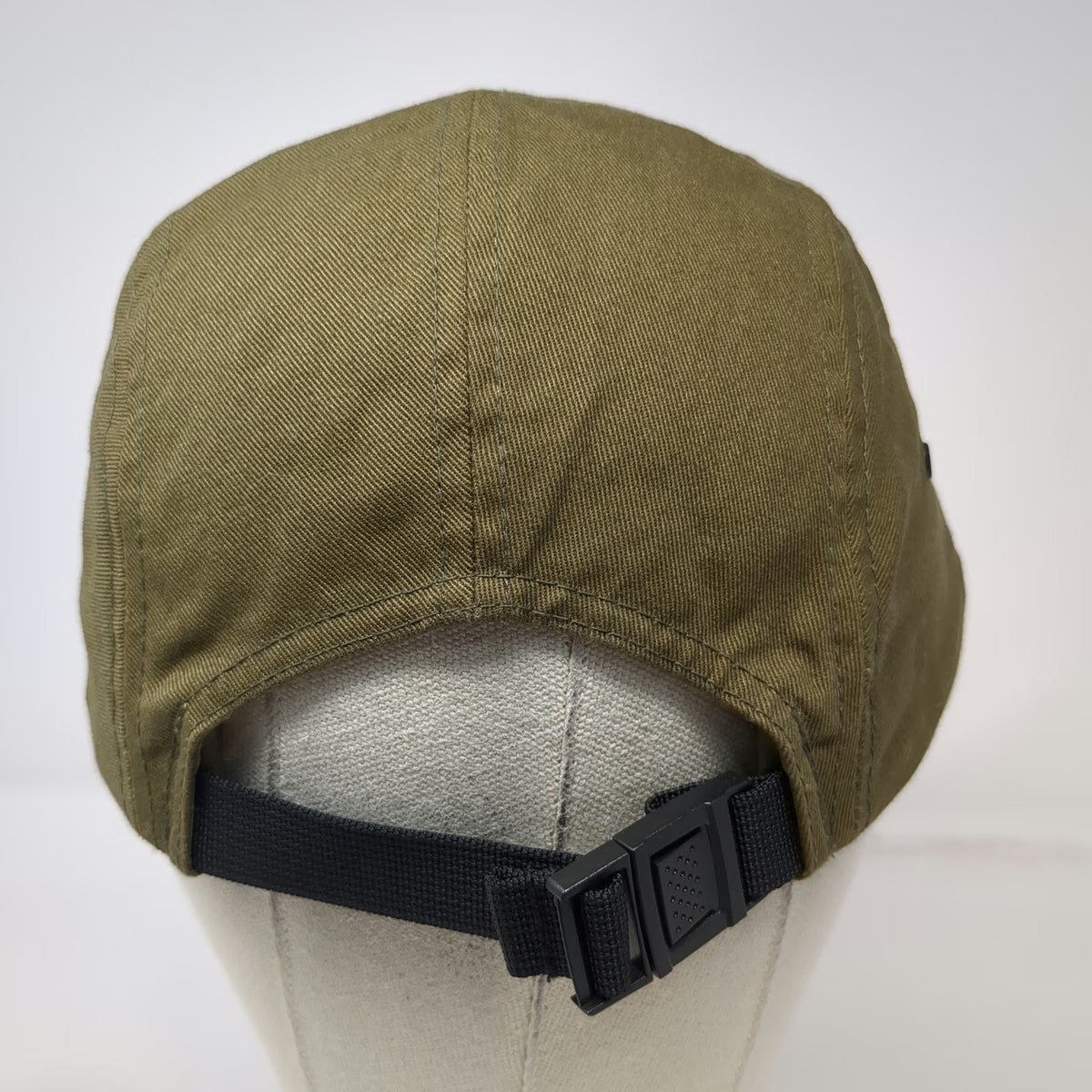 Deckadence 5 Panel Green Hat One Size Strapback Mountain Patch Skate Snowboard