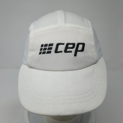 Cep Strapback 5 Panel Hat White One Size Adjustable Solid Headsweats