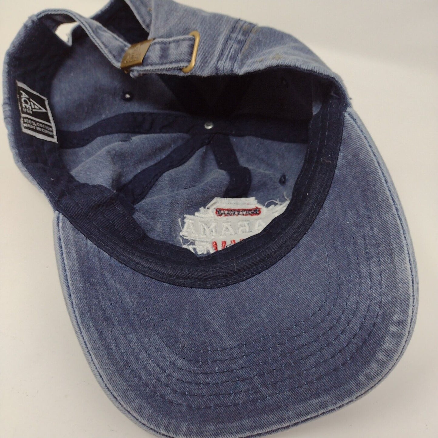 Alabama Huntsville Est. 1970 Slideback Hat Blue One Size Embroidered Ace USA