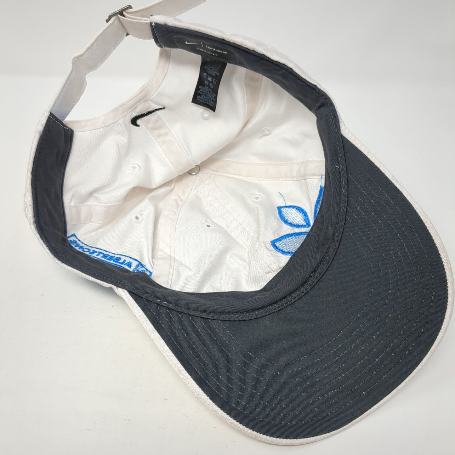 Albertsons Media Collective Slideback Hat White One Size Nike Dri-Fit