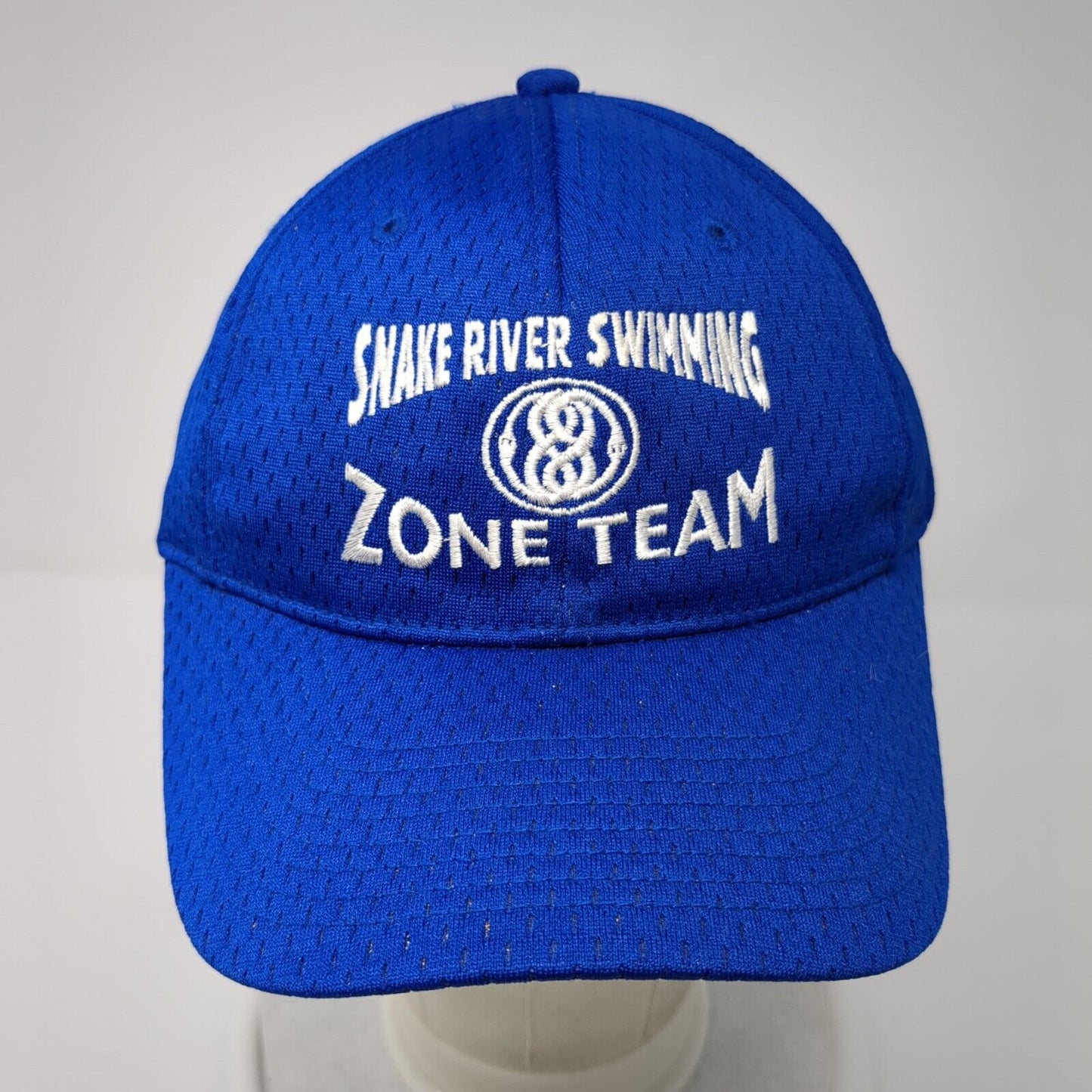 Snake River Swimming Zone Team Youth Strapback Hat Blue One Size Port Authority