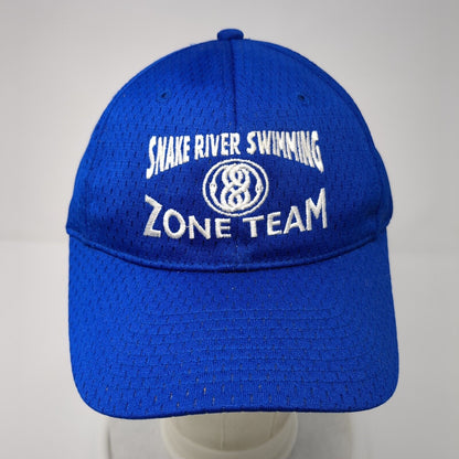 Snake River Swimming Zone Team Youth Strapback Hat Blue One Size Port Authority