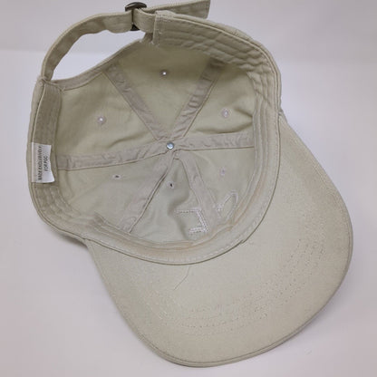 SF San Francisco Slideback Hat Tan OSFA Adjustable Embroidered 6 Panel