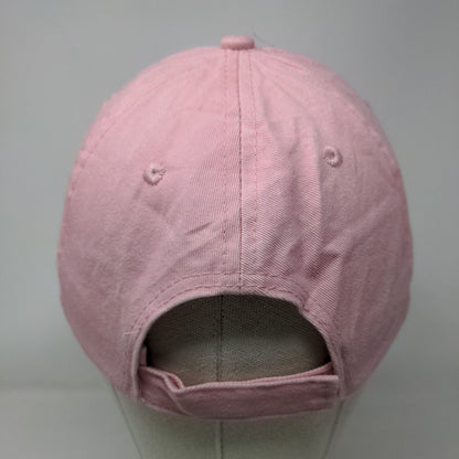 Myrtle Beach South Carolina Est. 1938 Strapback Hat Pink OSFA Embroidered ESY