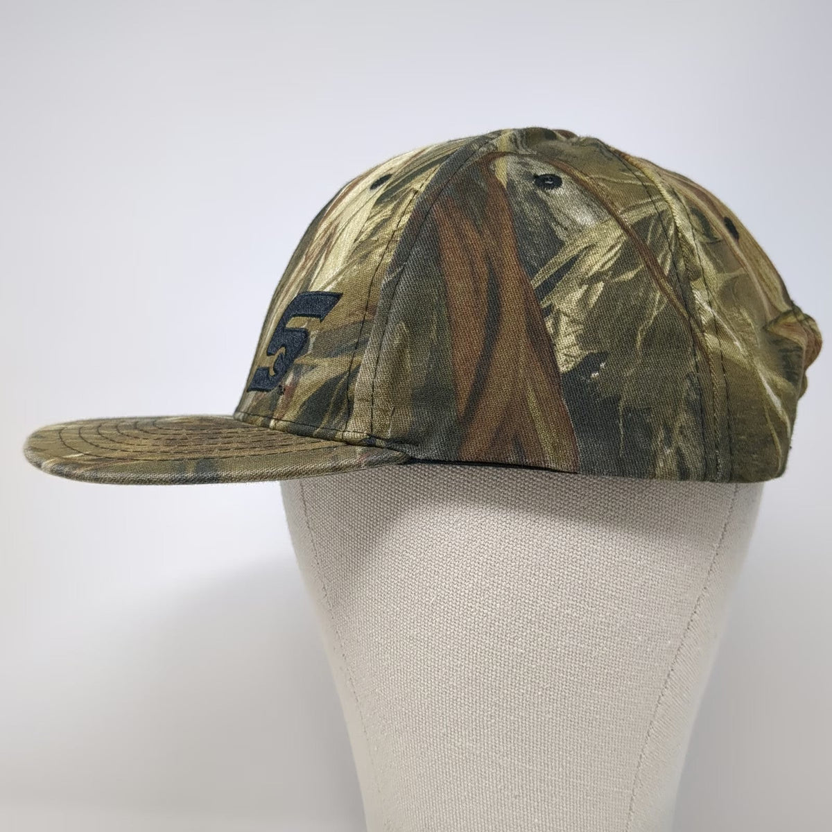 Snap-on Baseball Cap Green Brown One Size Camo True Timber Snapback Tools Hat