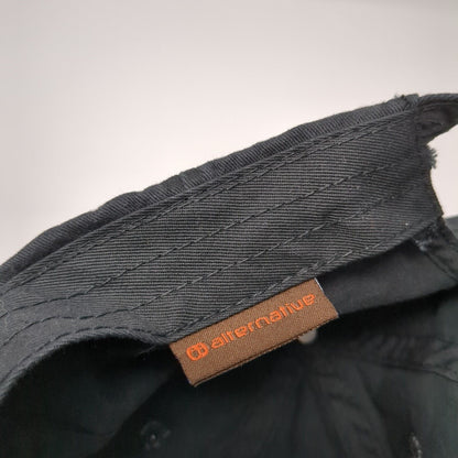 Panel Partners Slideback Hat Black One Size Embroidered Alternative