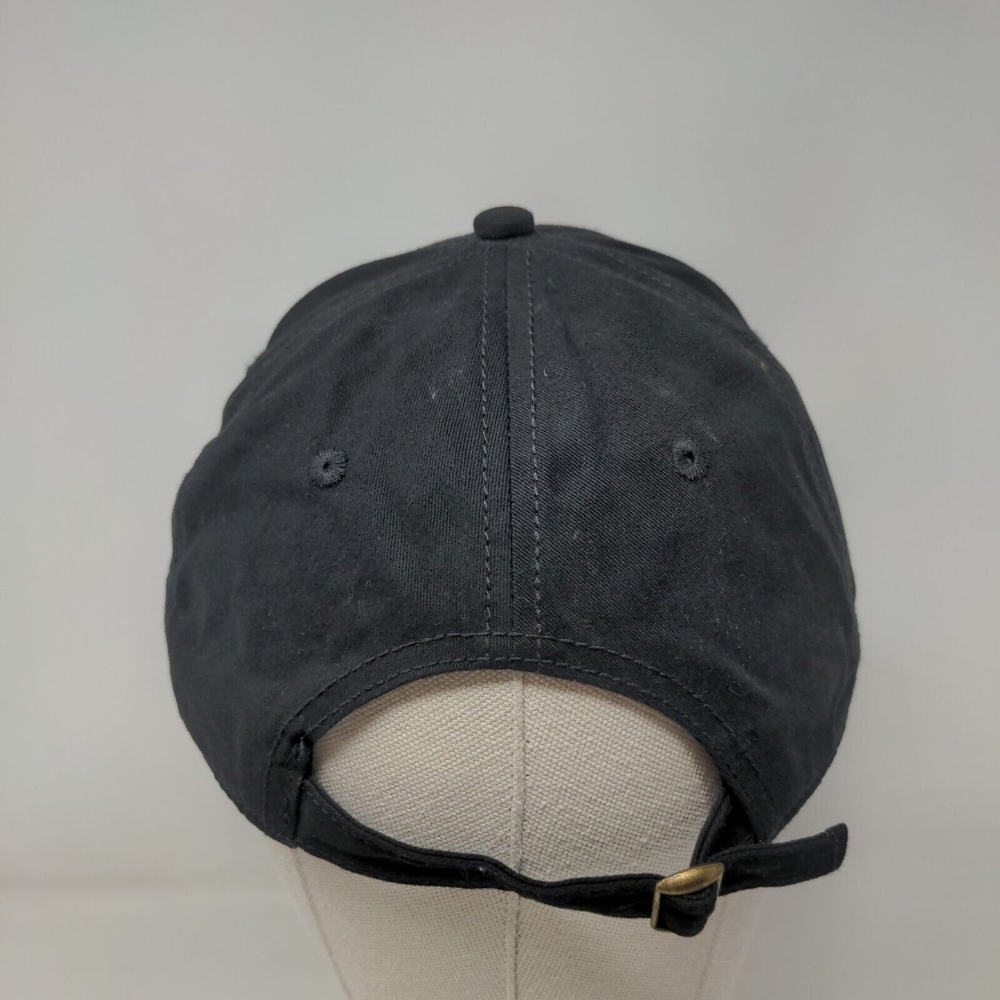 Daddy Girl Slideback Hat Black OSFM Adjustable 6 Panel Vent Holes