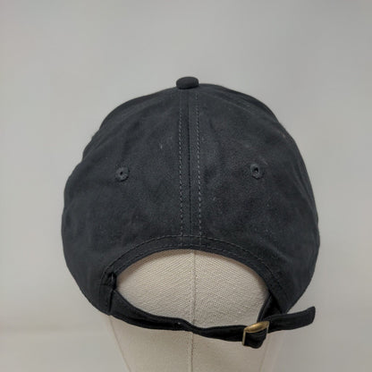Daddy Girl Slideback Hat Black OSFM Adjustable 6 Panel Vent Holes