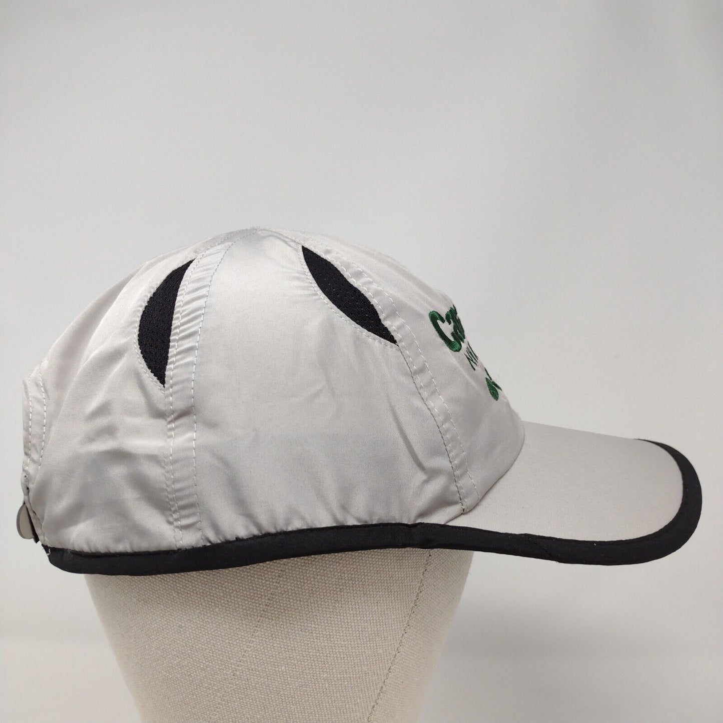 Caras Nursery GCTA Strapback Hat Gray OSFM Adjustable Embroidered