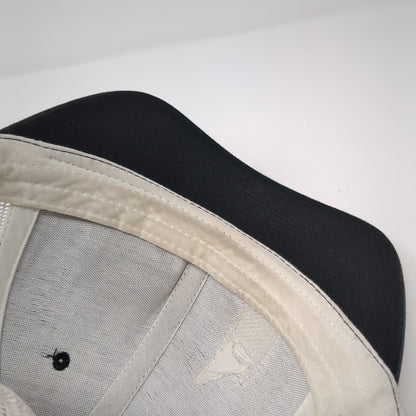 Idaho Beard Snapback Mesh Back Trucker Hat Black One Size Colorblock