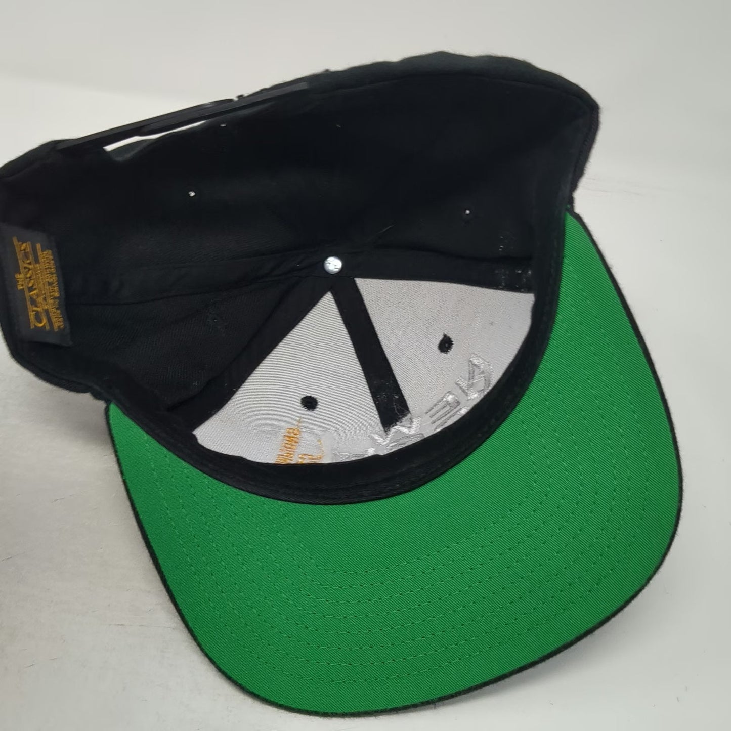 Yupoong Snapback Hat Black OS New York Handball Club 2025 Champions Green Wool