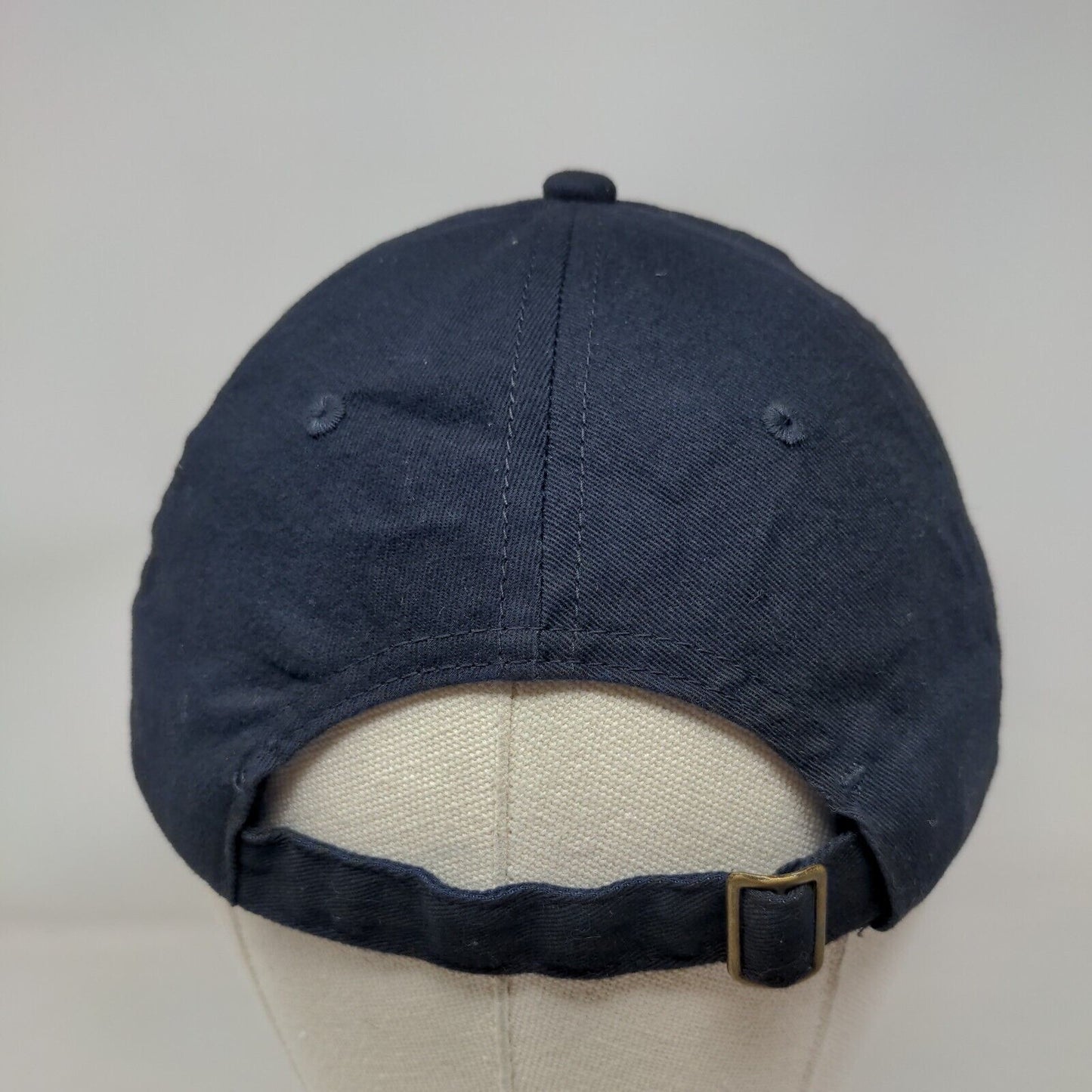 Busch Gardens Slideback Hat Blue One Size Embroidered Adjustable 6 Panel