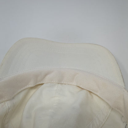 B.U.M Equipment Slideback Hat White One Size Adjustable Autographed Blank