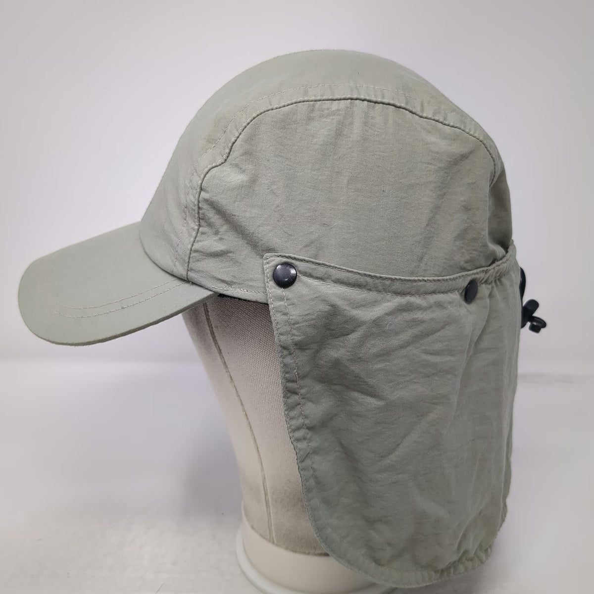 Redington Baseball Cap Beige One Size Sun Flap Fishing Polyester Toggle Hat