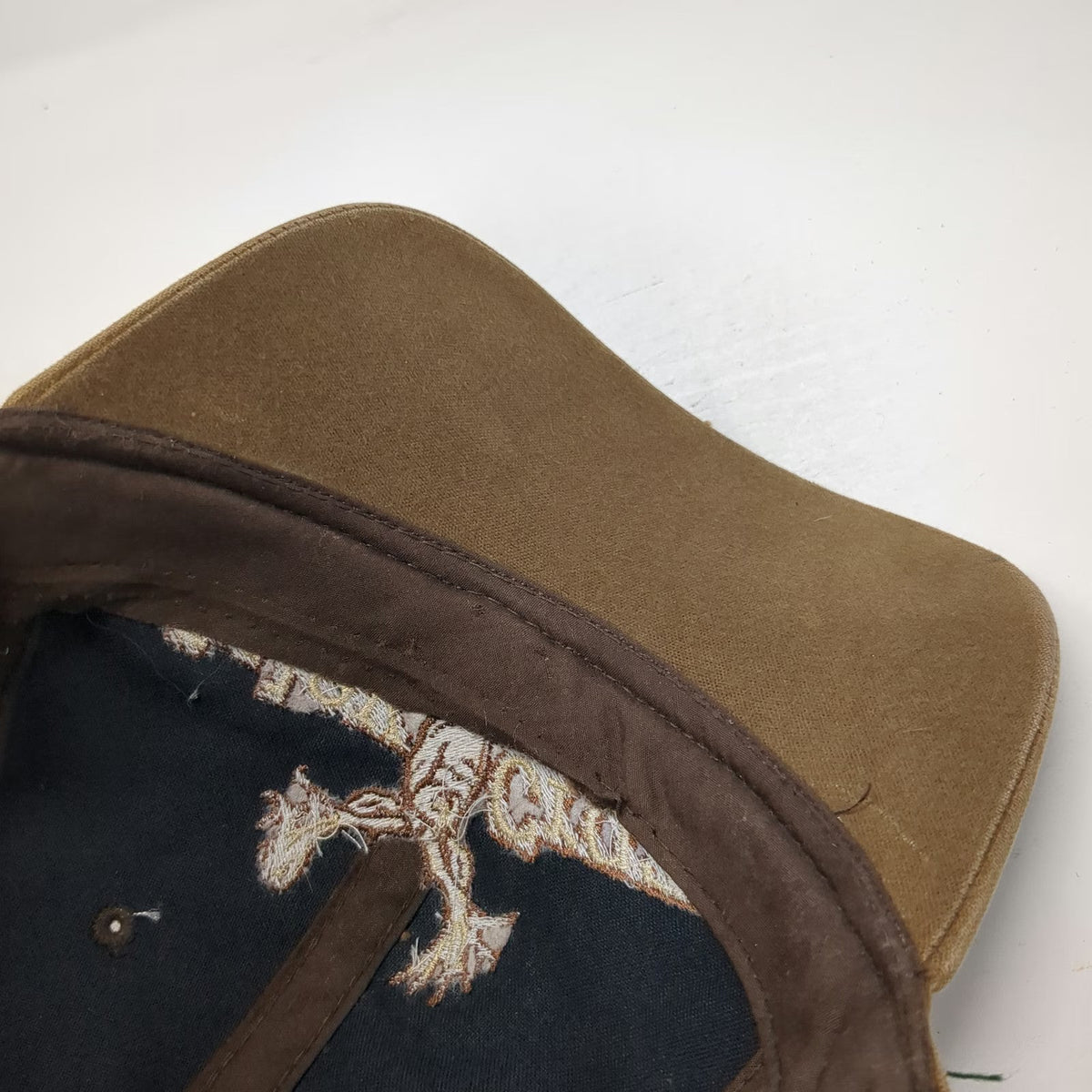 Outdoor Cap Baseball Cap Brown OSFM Strapback Muley Crazy Nuts About Bucks Hat