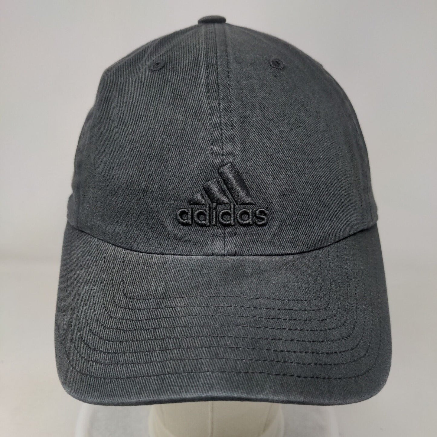 Adidas 3 Stripes Slideback Hat Black OSFA Adjustable Embroidered Solid