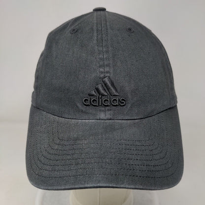 Adidas 3 Stripes Slideback Hat Black OSFA Adjustable Embroidered Solid