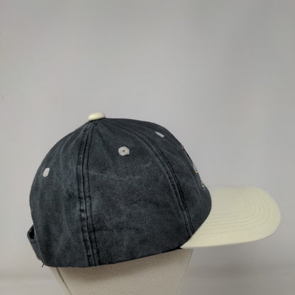 St. Kitts Strapback Hat Multicolor One Size Adjustable Embroidered Cotton
