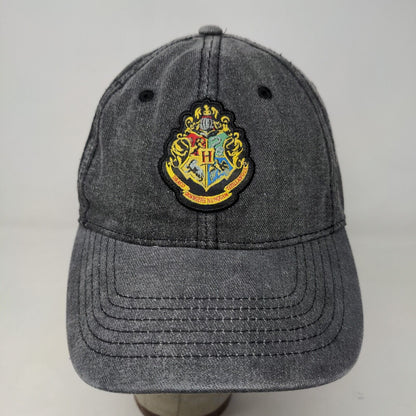 Harry Potter Men's Slideback Hat Gray Size OSFM Embroidered Logo 14+ Hogwarts