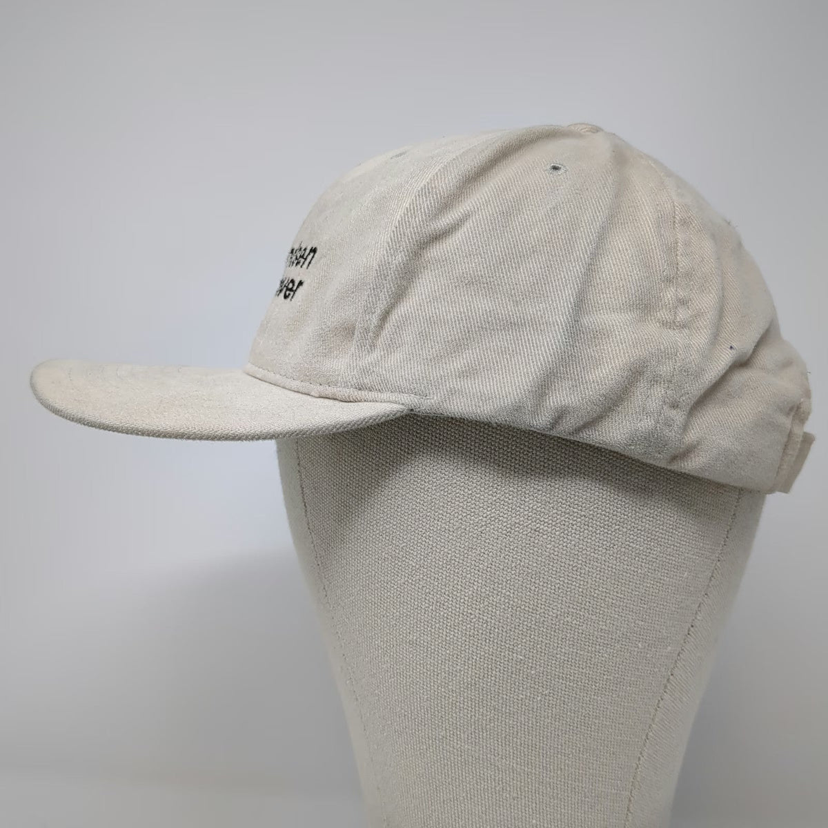 Yupoong Baseball Cap Beige One Size Berendsen Fluid Power Strapback Hat Cotton