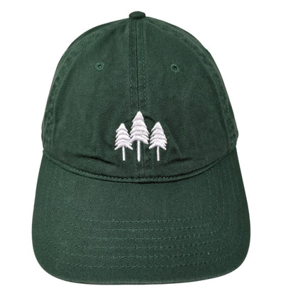 Luther Heights Slideback Hat Green One Size Adjustable Embroidered 6 Panel Otto