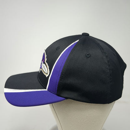 Baltimore Ravens NFL Team Apparel Cap Hat Gray One Size Strapback Embroidered