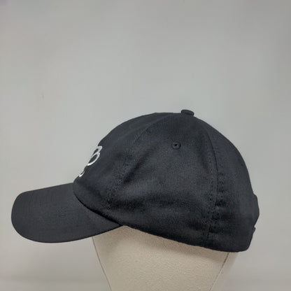 JMN Slideback Hat Black One Size Embroidered Adjustable 6 Panel