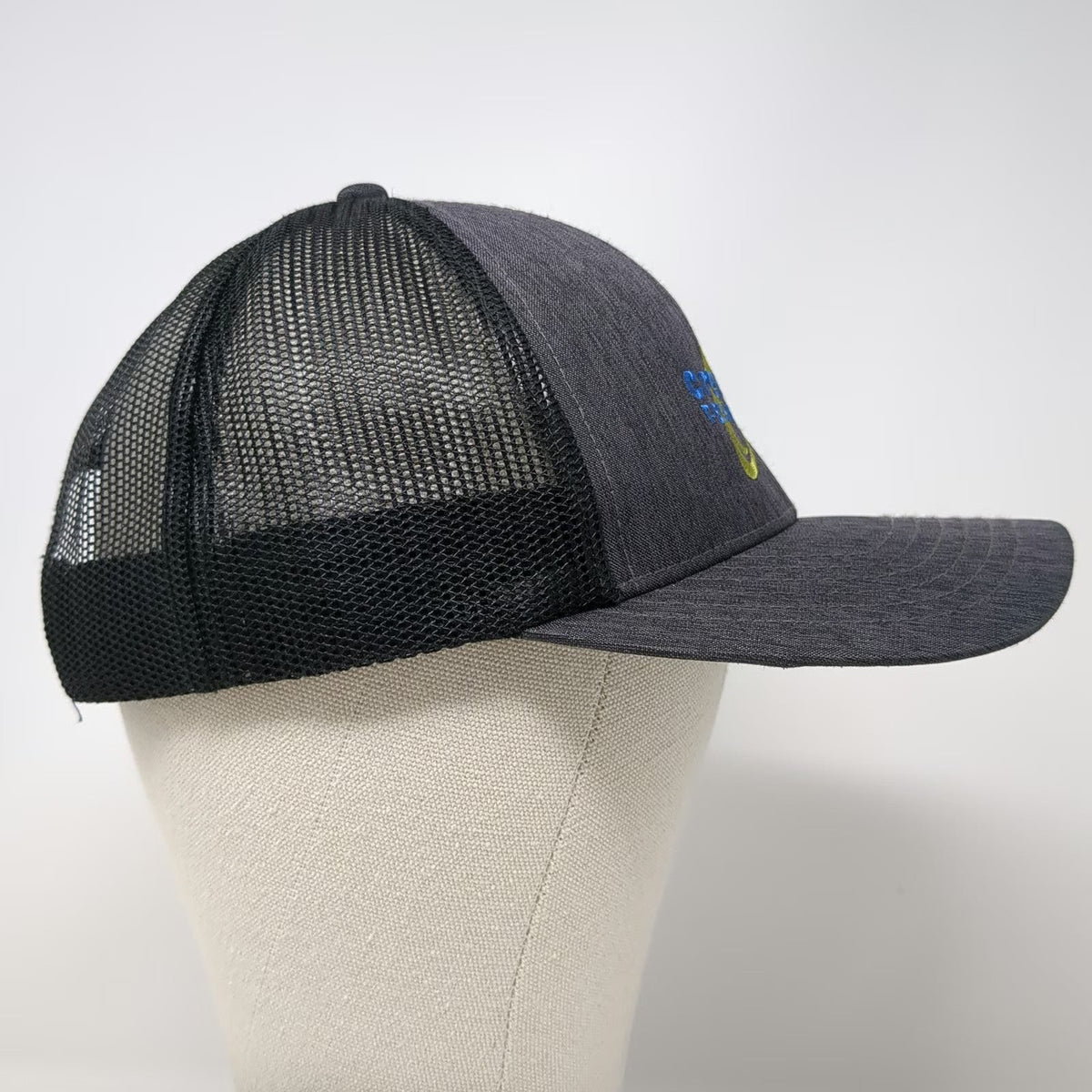 Outdoor Cap Trucker Hat Gray One Size Creation Technologies Mesh Back Snapback