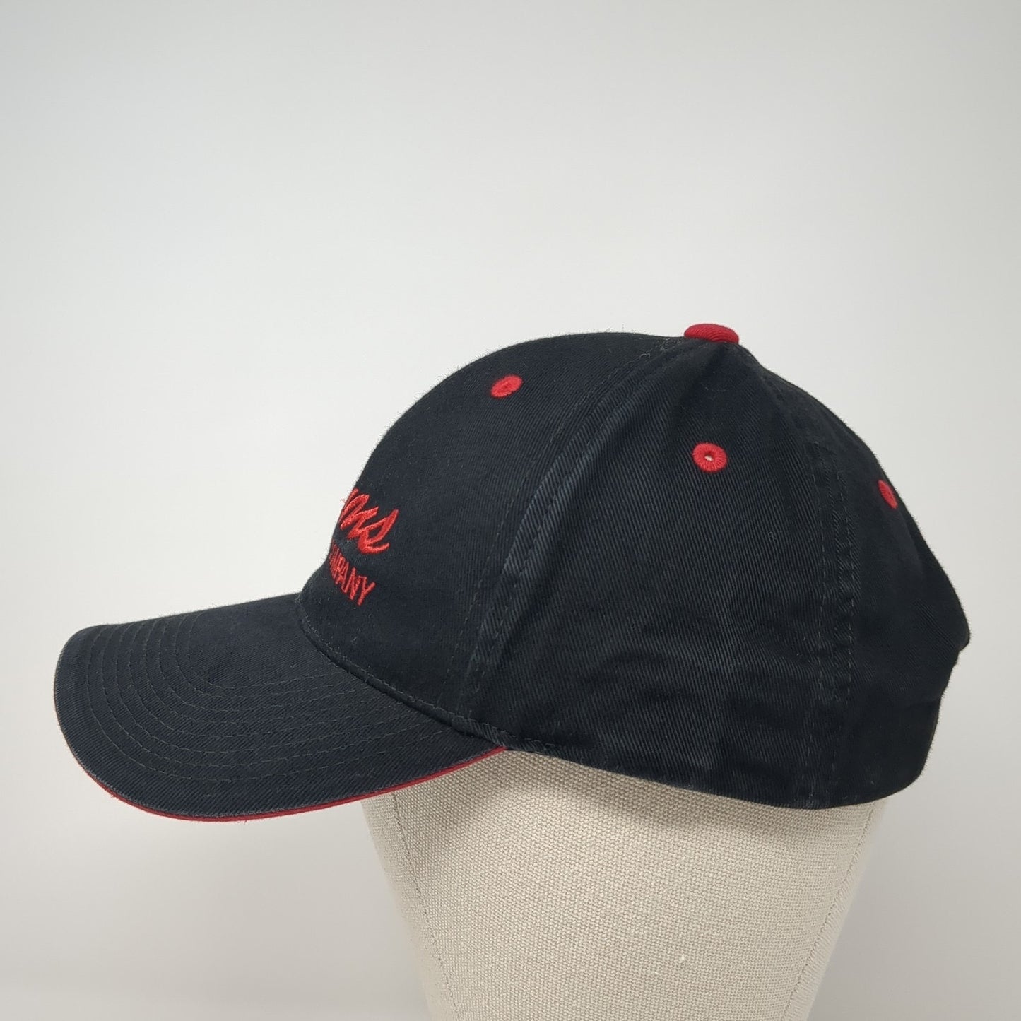 Sims Lumber Company Buywood Baseball Cap Black OS Adjustable Embroidered Otto