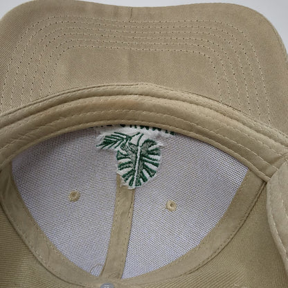 Avery Dennison Summit Mexico 2025 Baseball Cap Beige One Size Hat Leaf Graphic