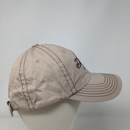 Dover Ohio Genuine and Original Slideback Hat Tan One Size Embroidered 6 Panel