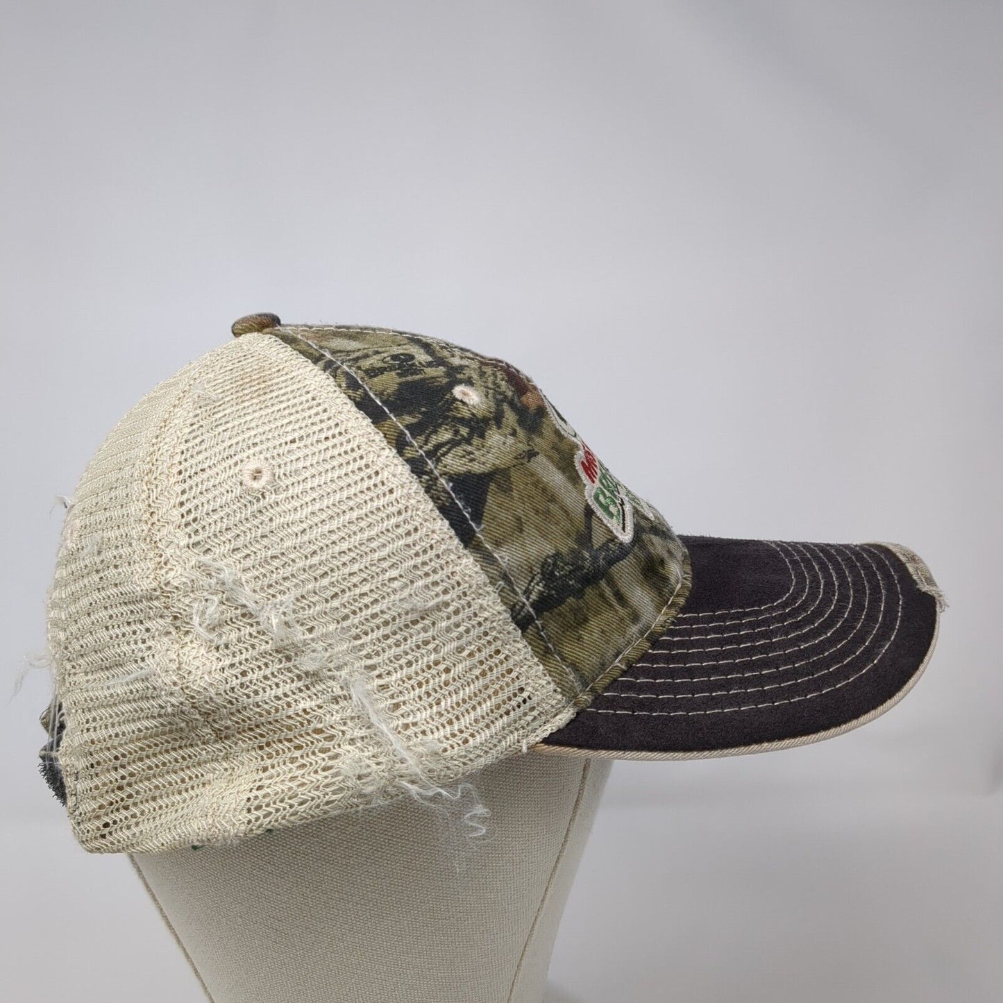 Mossy Oak Breakup Infinity Strapback Trucker Hat Camo OSFA Mesh Back