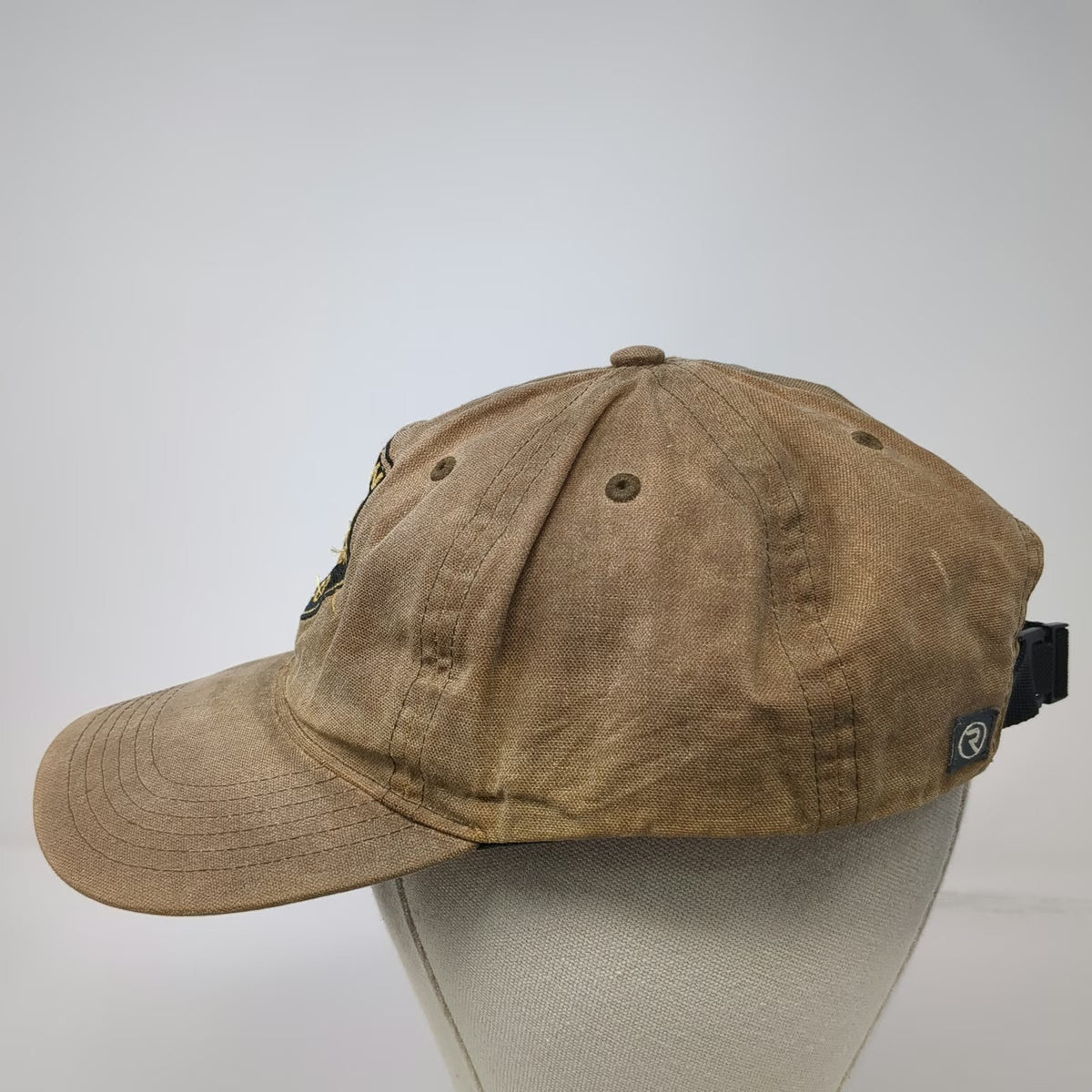 Richardson Baseball Cap Brown One Size Oregon Trail Electric Co-Op Logo Hat