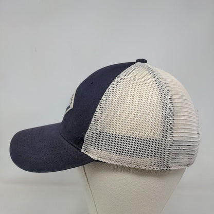 Fan Favorite Men's Snapback Mesh Back Hat Blue OSFA Embroidered New York Yankees