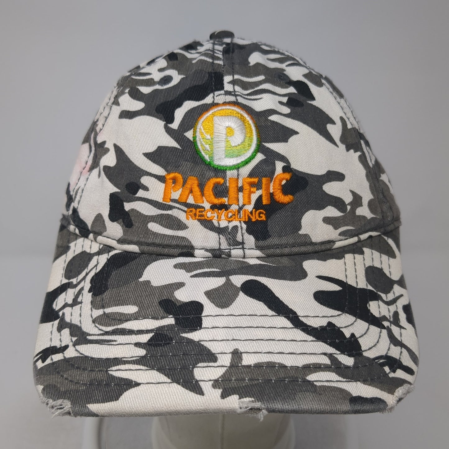 Pacific Recycling Baseball Cap Multicolor One Size Adjustable Embroidered Otto