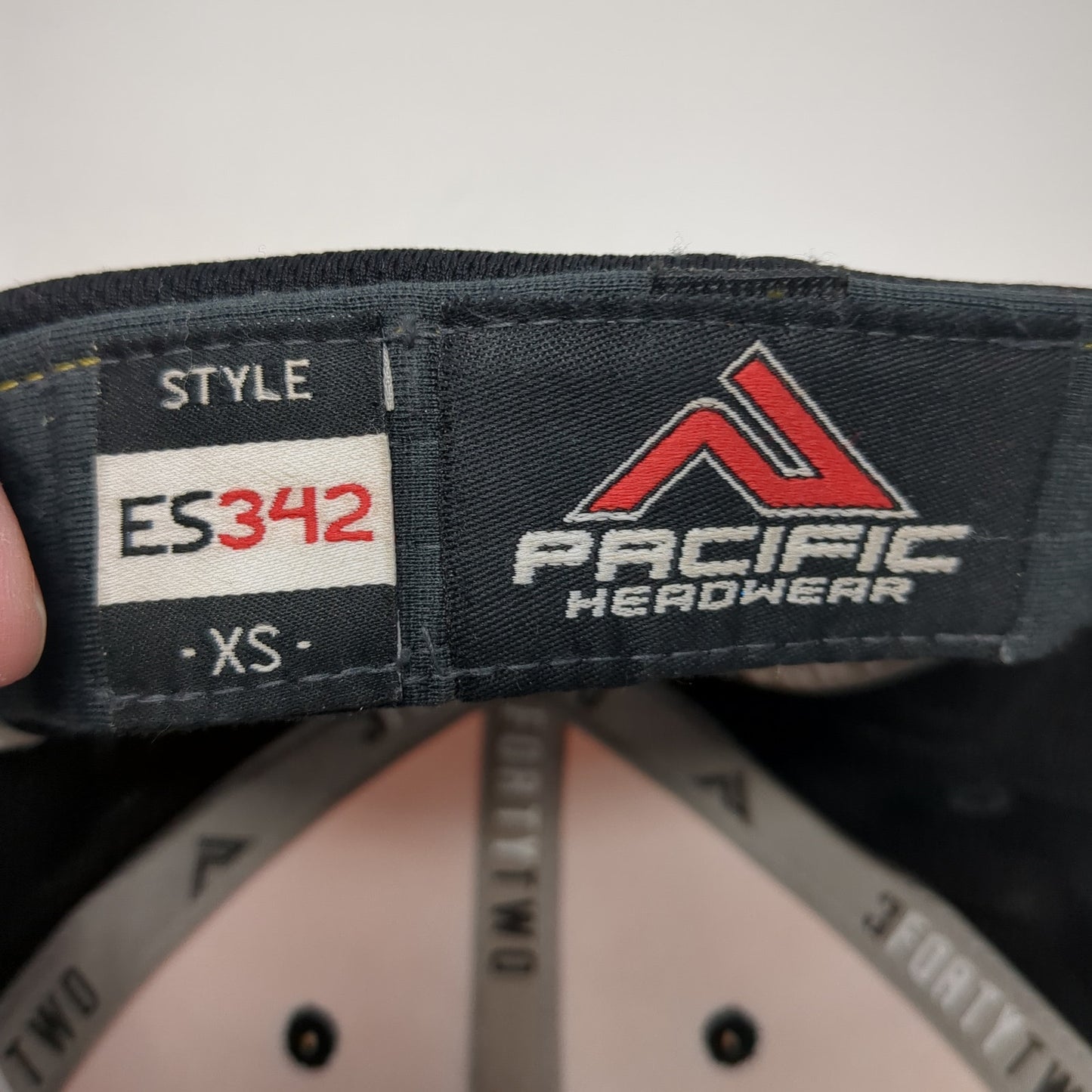 FCA Fitted Hat Multi XS Embroidered Colorblock Pacific Headwear 6 Panel