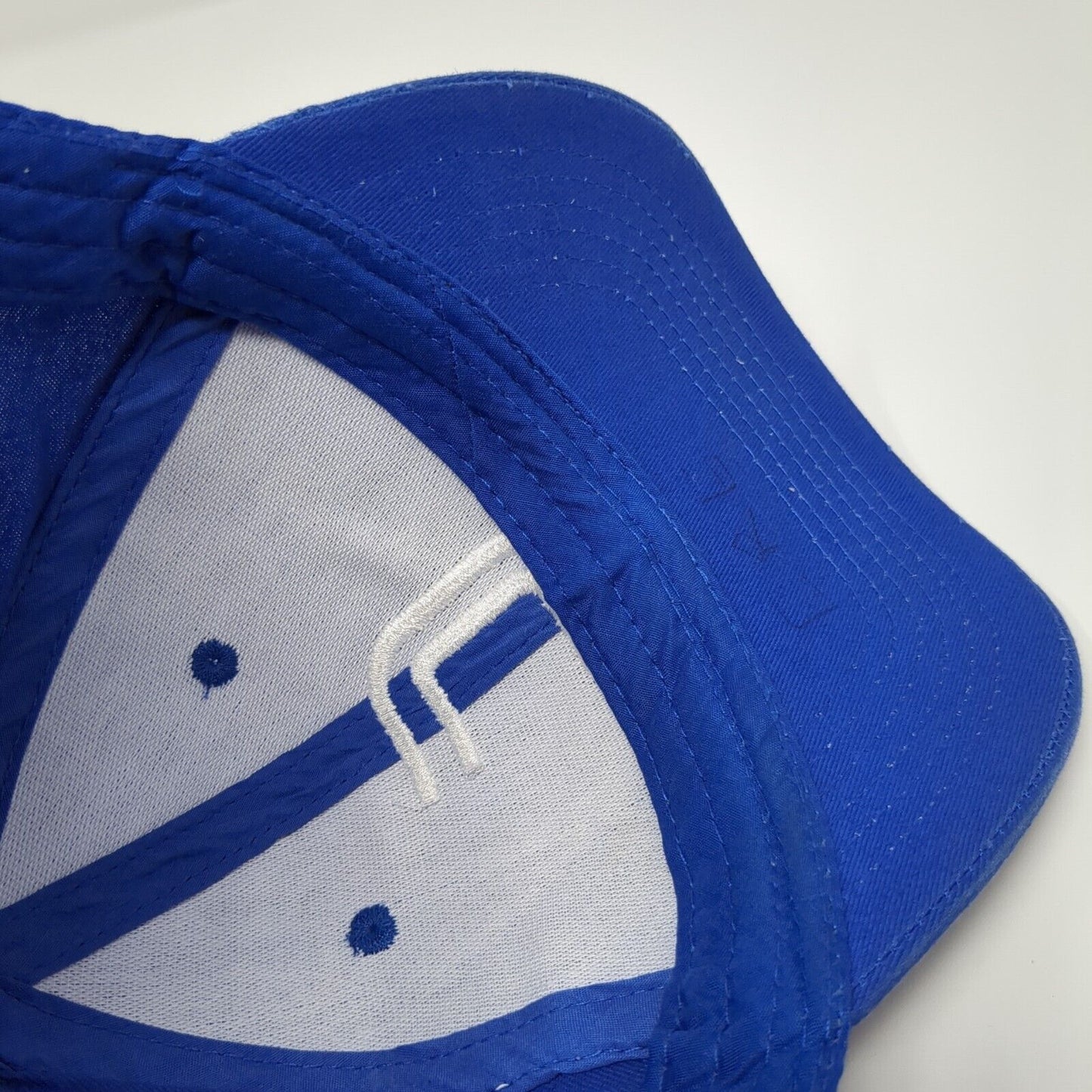 Protime Sports Strapback Hat Blue One Size Adjustable Embroidered Logo