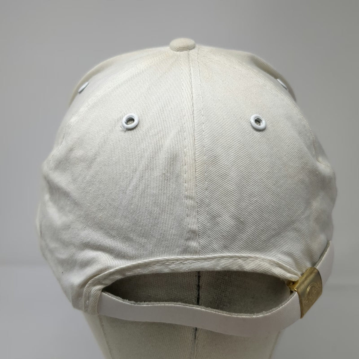 Hard Rock Cafe 5 Panel White OSFM Hat Boston Save the Planet Slideback Cotton