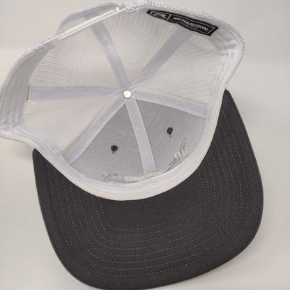 Young Life West ADA Golf Snapback Trucker Hat Gray OSFA Mesh Back