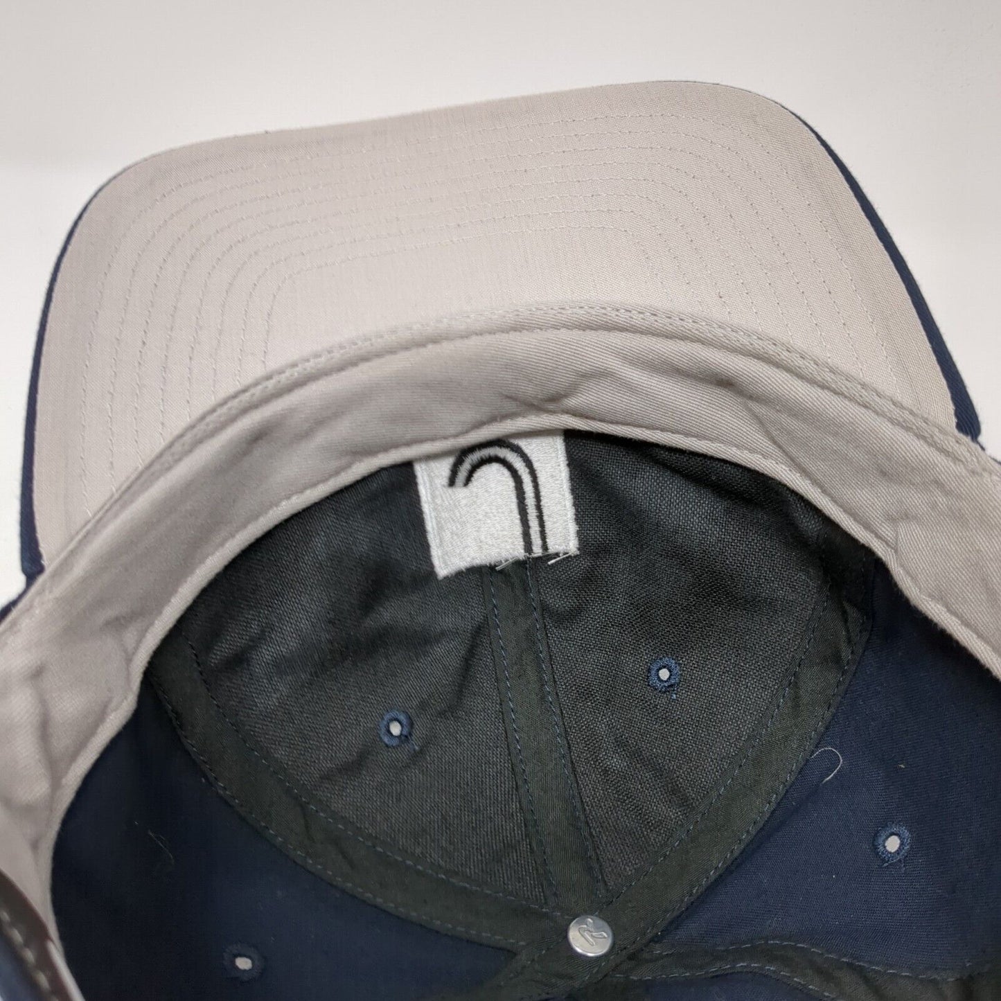 J Baseball Snapback Hat Blue M/L Adjustable Embroidered Pro212 Richardson